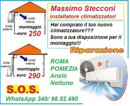 5338098  Montaggio condizionatore Ardea