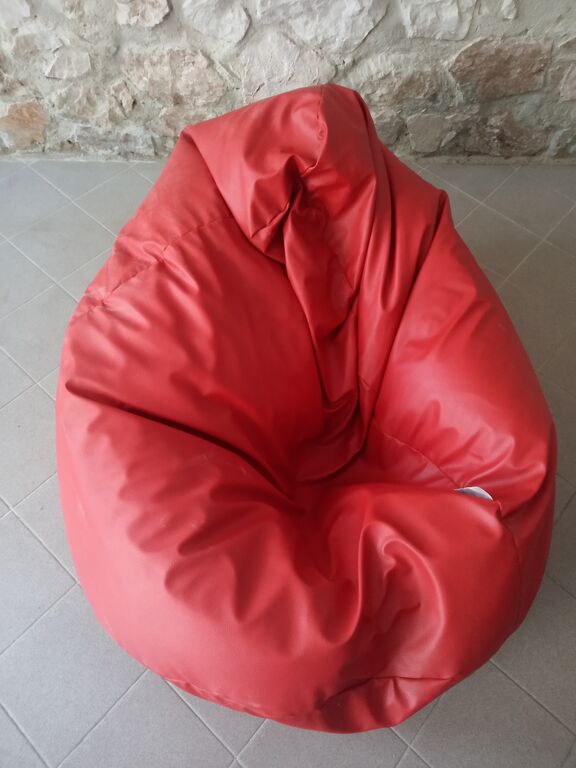 5330030 Poltrona Sacco Pouf in Eco-pelle